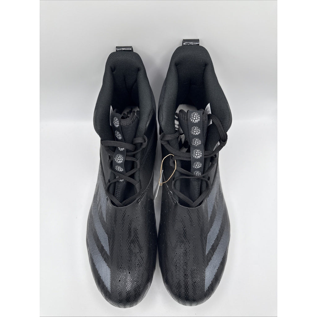 Adidas Adizero Chaos Linemen Mens Football Cleats Shoe Black Size 13 NWOB