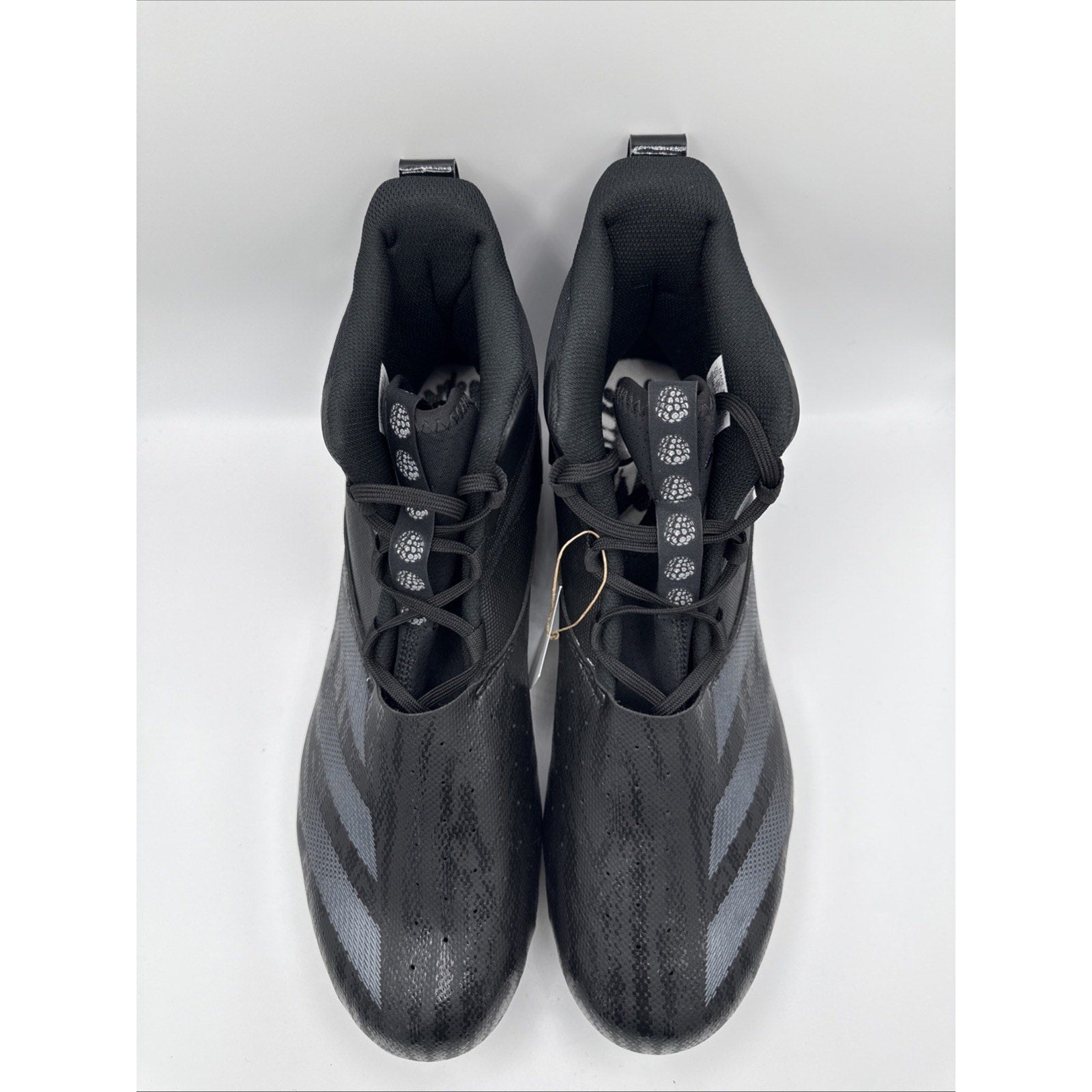 Adidas Adizero Chaos Linemen Mens Football Cleats Shoe Black Size 13 NWOB