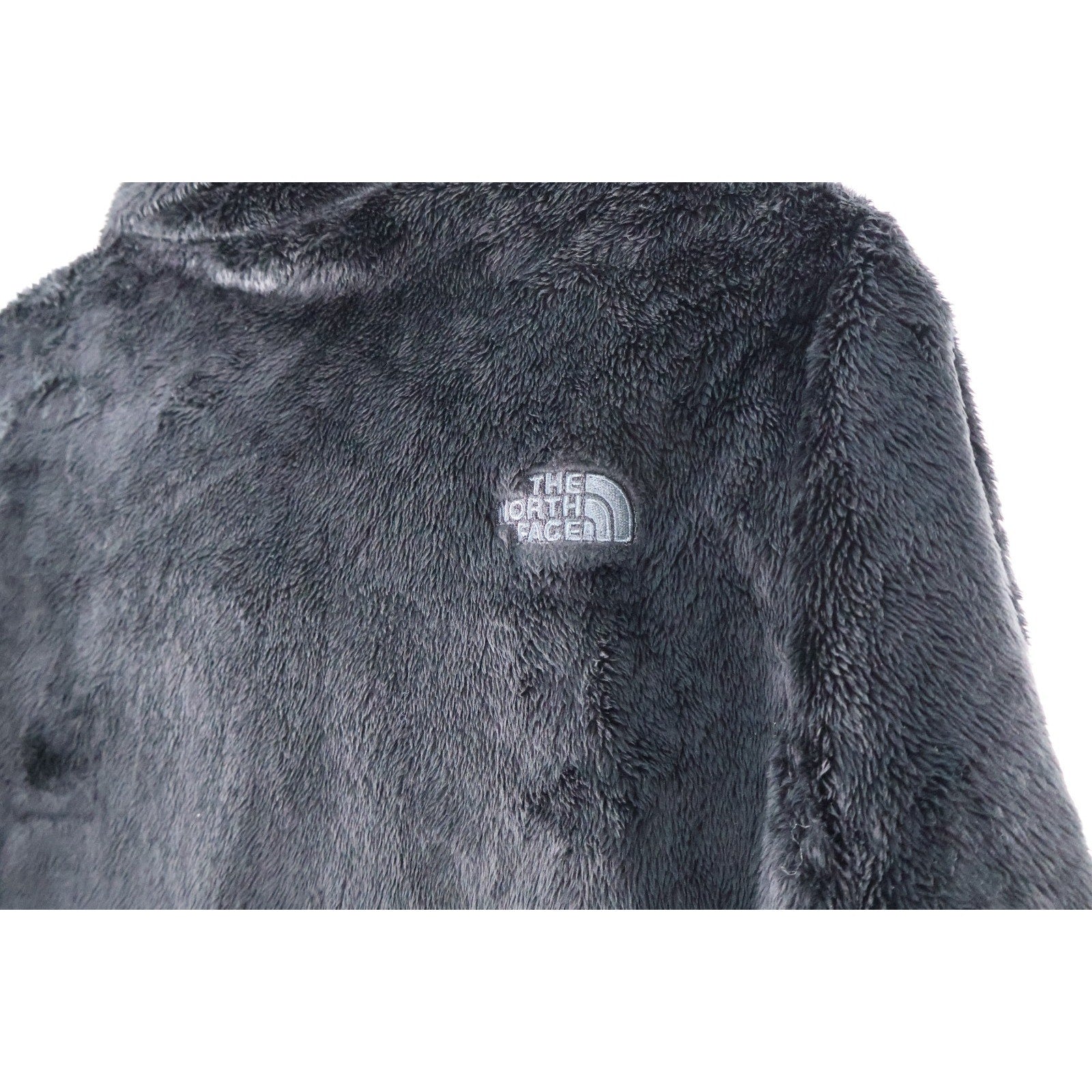 The North Face Jacket Osito Fuzzy Fleece Hiking Outdoor Logo Womens Size Large