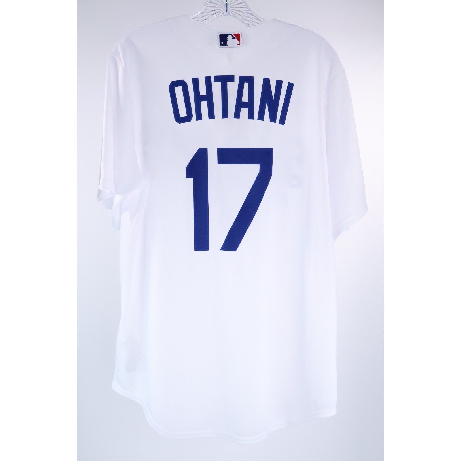 Shohei Ohtani #17 LA Dodgers Stitched Nike Home White Jersey Men's Size M NWT 4