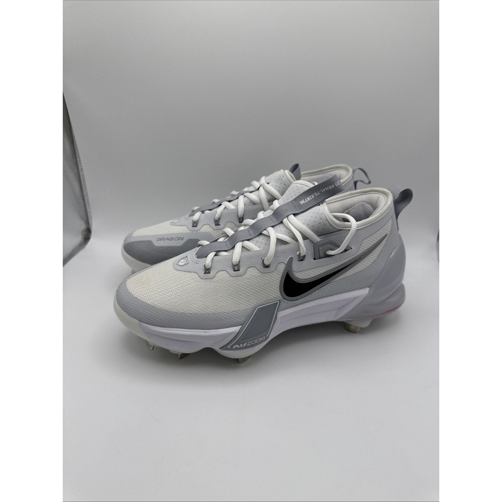 Nike Air Zoom Trout 9 Elite Metal Baseball Cleats White FB2906-100 Mens Size 14