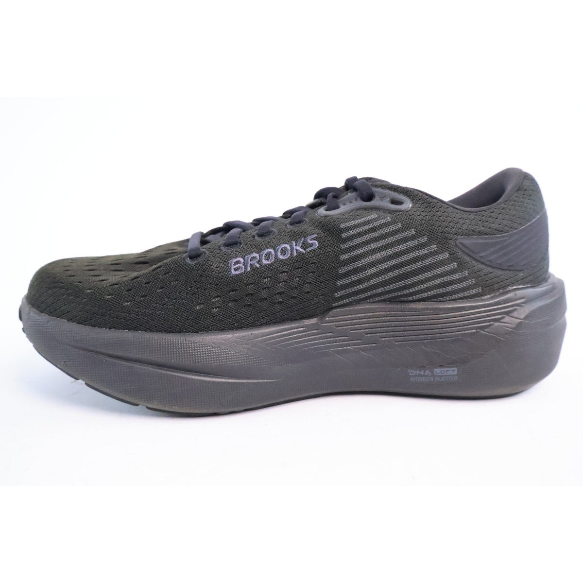 Brooks Ghost Max 3 Women’s Size 7 Black Lace Up Running Sneaker Shoes #121