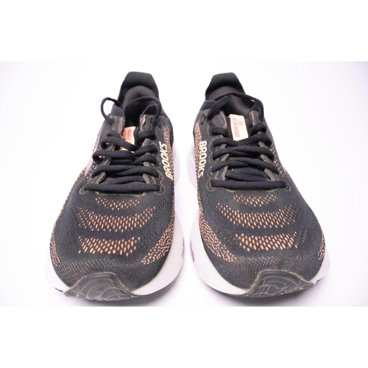 Brooks Adrenaline GTS 25 Women's Shoes Black/Peach/Grap Size 9.5 Medium #185