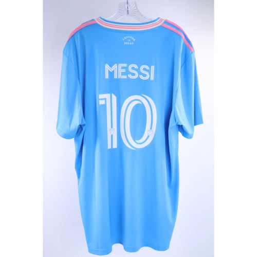 adidas Inter Miami CF Messi #10 Light Blue MLS Soccer 2025/2026 Jersey 2XL NWT