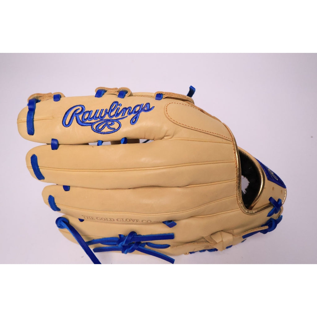 Rawlings 12.75" GG Elite Series Glove-RHT Blonde/Blue Adult #G3