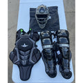 All-Star System 7 Axis Catcher’s Set Youth 9-12 Black/Graphite 3-Piece NEW