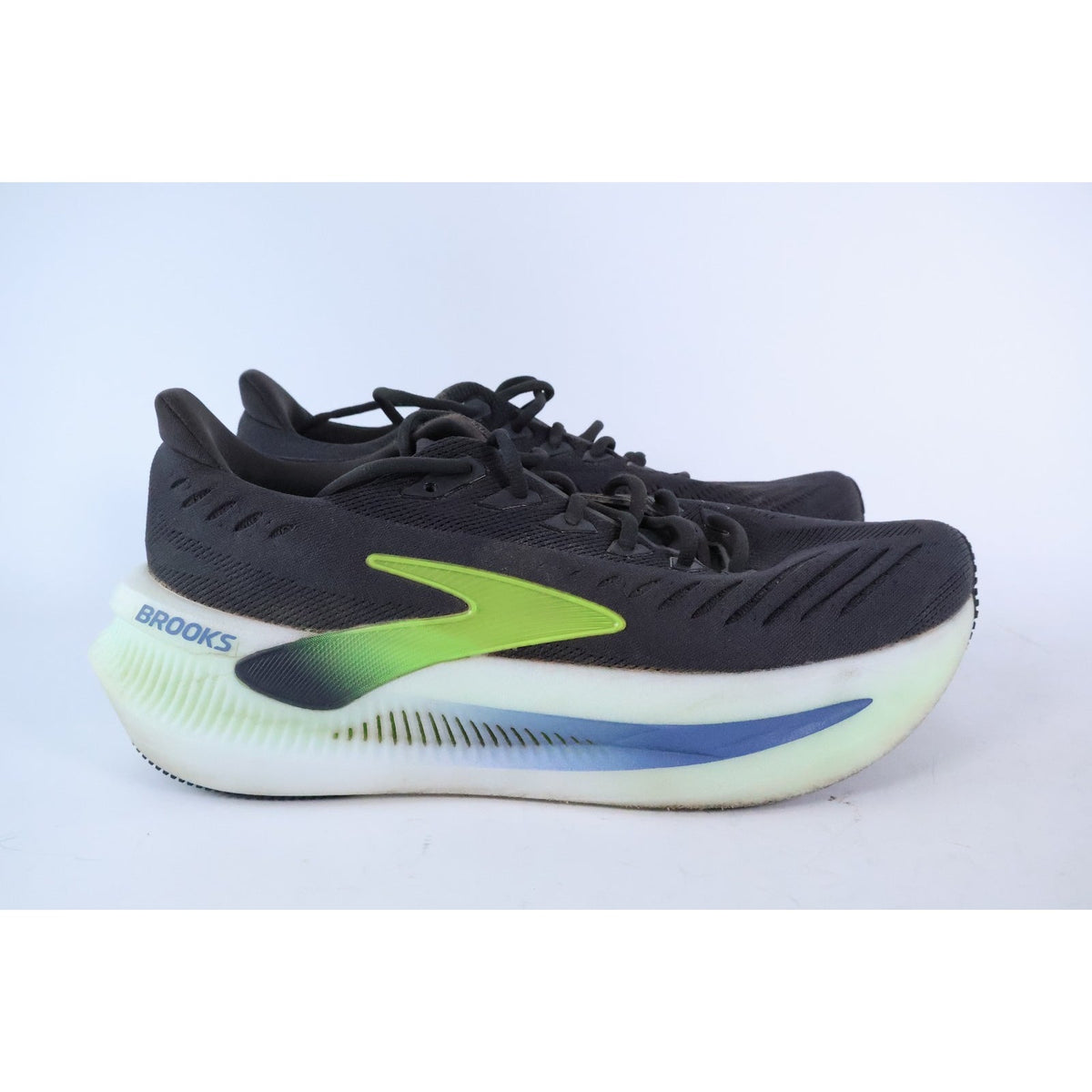 Brooks Glycerin Max 2 Men's 10.5 D Phantom/White/Green Gecko Running Shoes #311