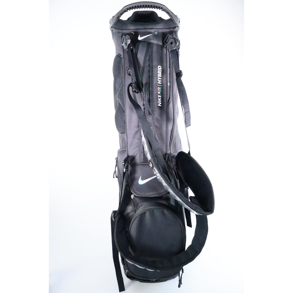 Nike 2026 Air Hybrid 2 Golf Carry Stand Bag 14-Way w/ Rain Hood Color: Black NEW