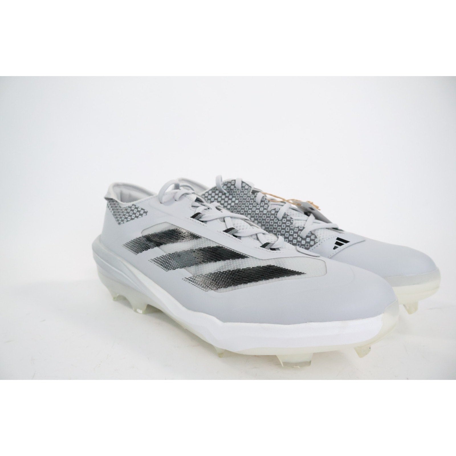 Adidas Adizero Impact TPU Men Size 16 Gray Black Baseball Cleats JI1468 NEW