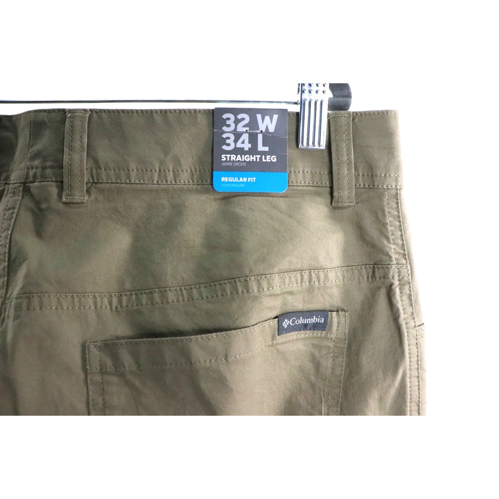 NEW Columbia Rapid River Pants Mens 32x34 Stretch Fishing UPF 50 Omni Shade
