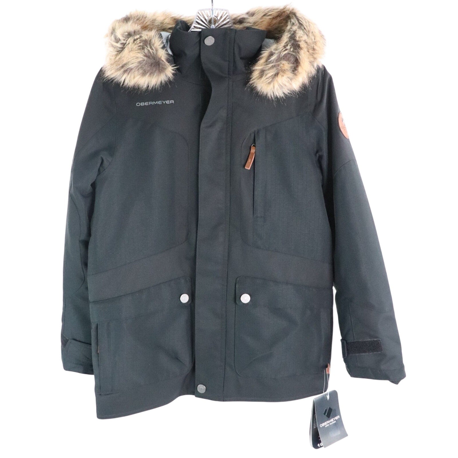 Obermeyer Teen Boys Size M 10-12 Cold Weather Commuter Jacket NWT