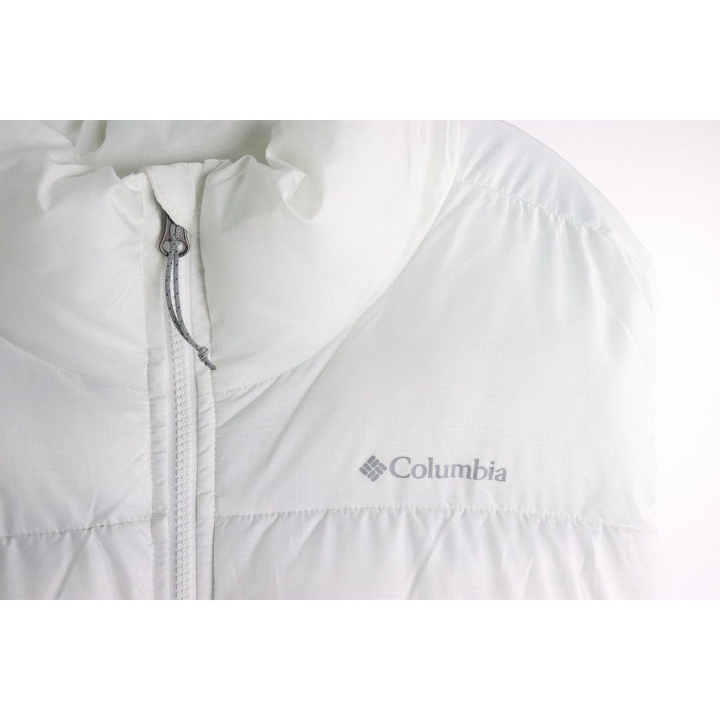Women’s Columbia Puffect Mid Puffer Vest, White, Size 1X NWT