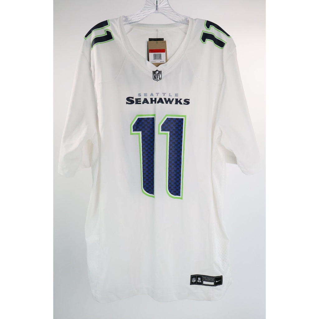 Nike Seattle Seahawks Jaxon Smith-Njigba White Jersey Mens Large NWT READ NFL4