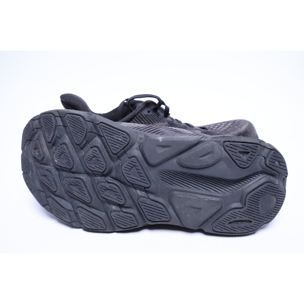 Hoka One One Clifton 9 Womens Sz 7.5 Black Athletic Running Shoes Sneakers #289