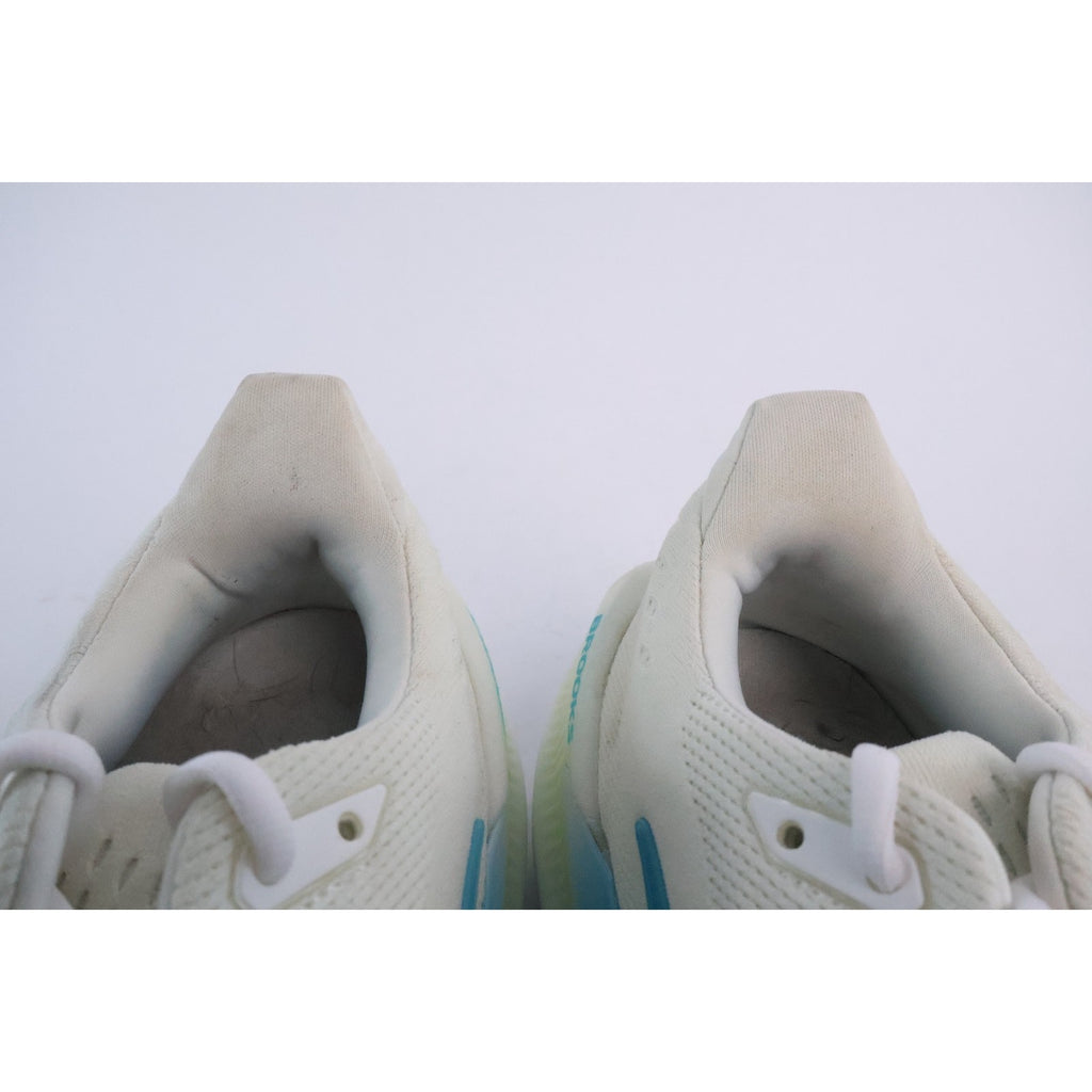 BROOKS GLYCERIN MAX 2 Men's Size 8 White/Ipanema/Nightlife Excellent #103