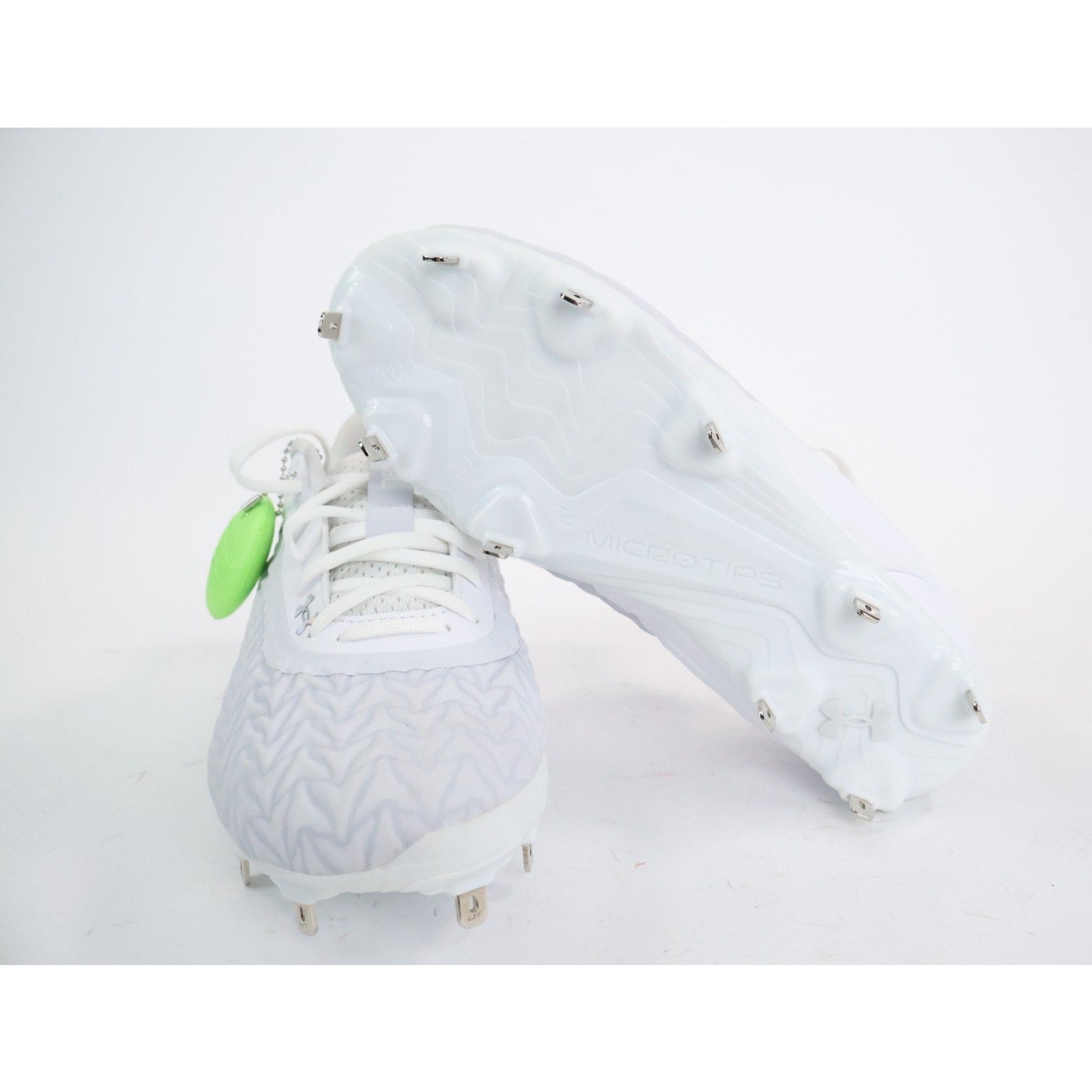 Under Armour UA Yard MT TPU 3.0 Baseball Cleats White Men’s Size 6.5 New READ
