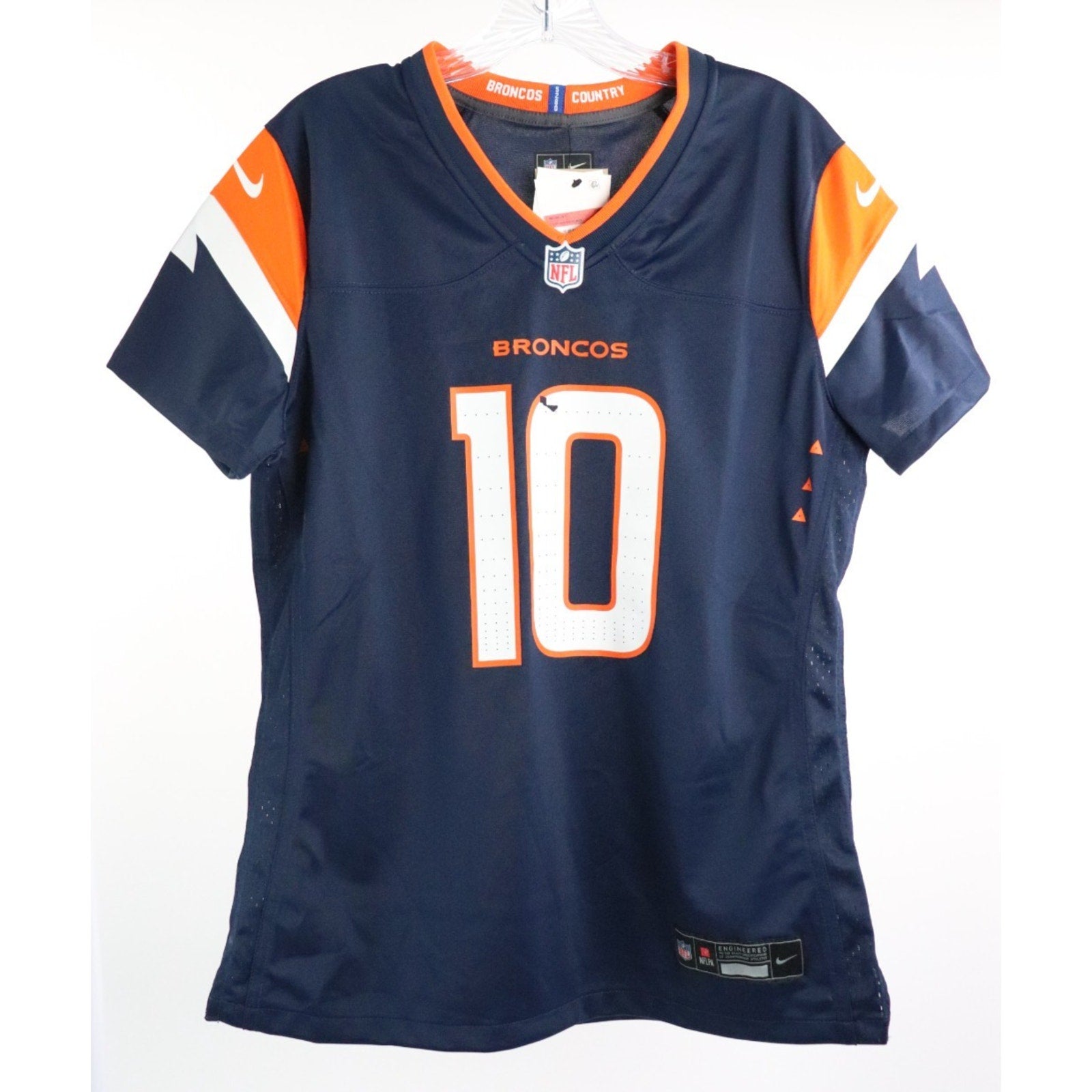 Nike NFL Denver Broncos / Bo Nix #10 Jersey / Women's L / New / Read /4