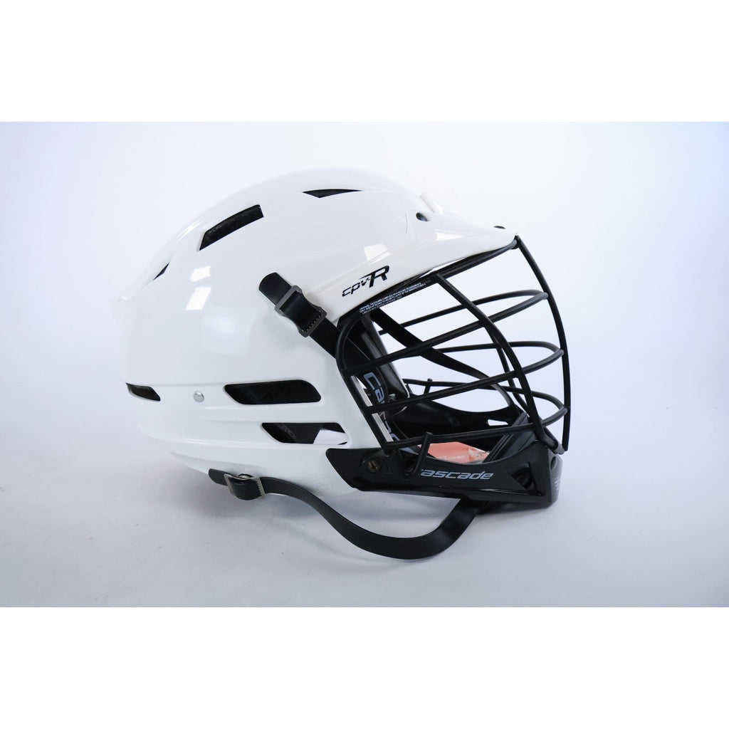 Cascade CPV-R Lacrosse Helmet White S / M - Youth /Adult – 21.5-23” NWT