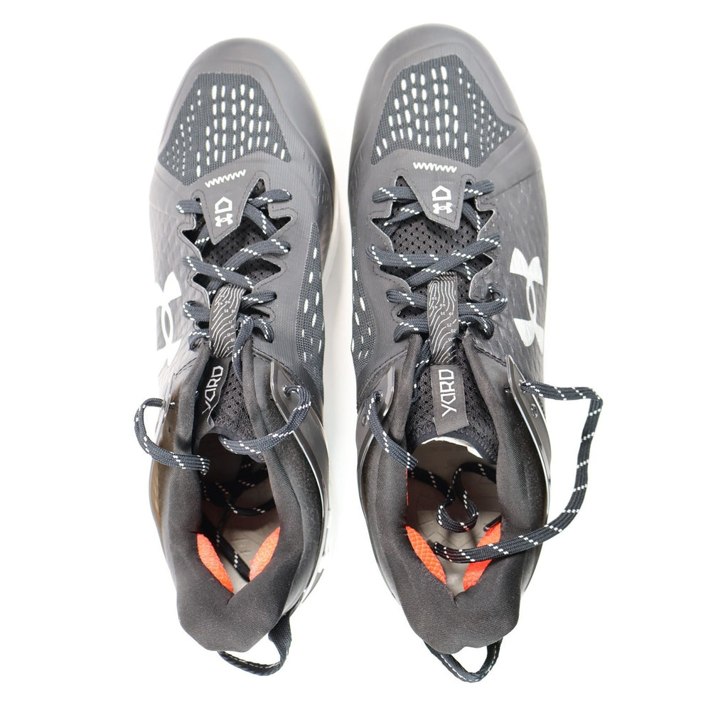 Under Armour Men's Yard Low MT Sz 14 Baseball Softball Cleats 3025592-001 Black
