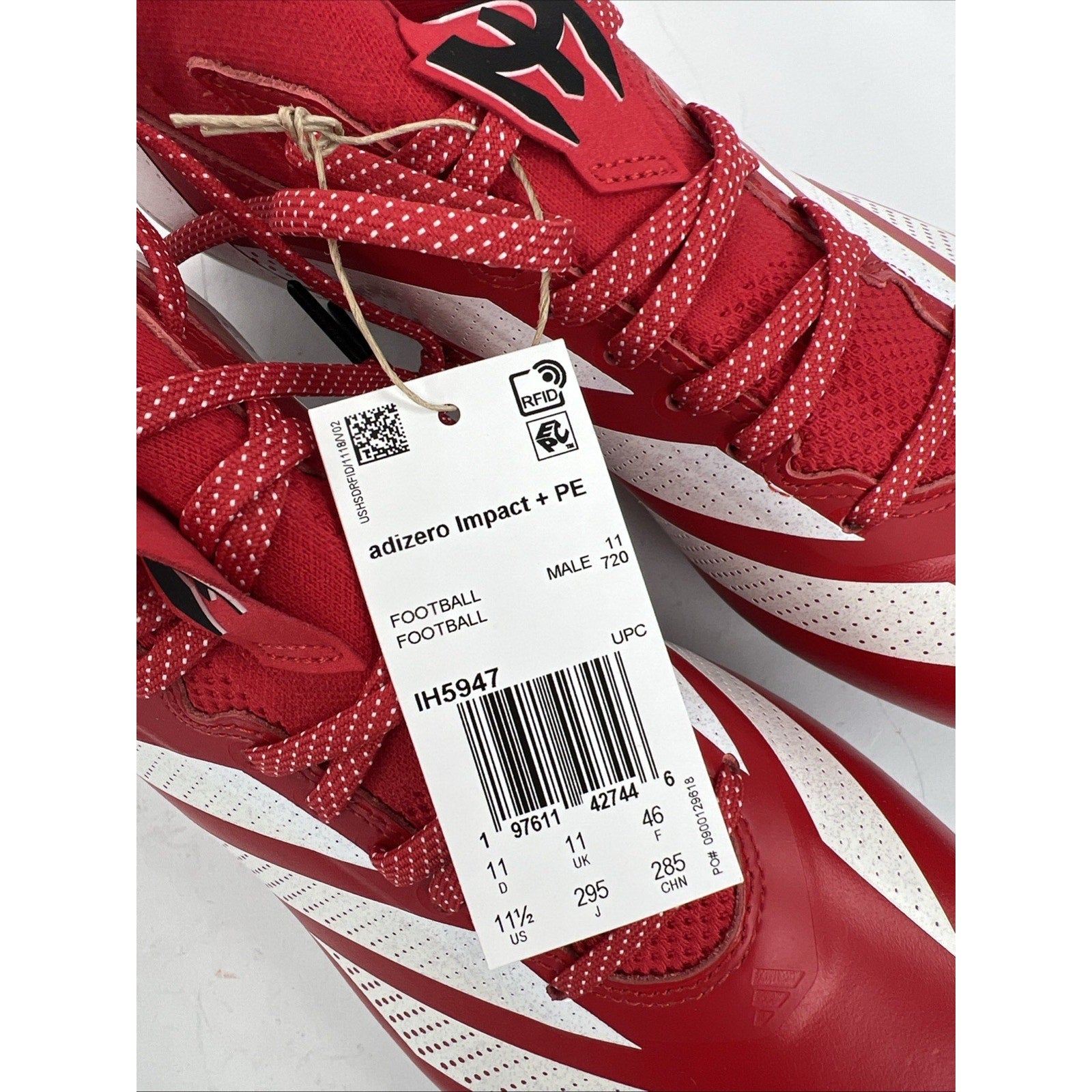 Adidas Adizero Impact + Mahomes PE Football Cleats (IH5947) Size 11.5 NEW