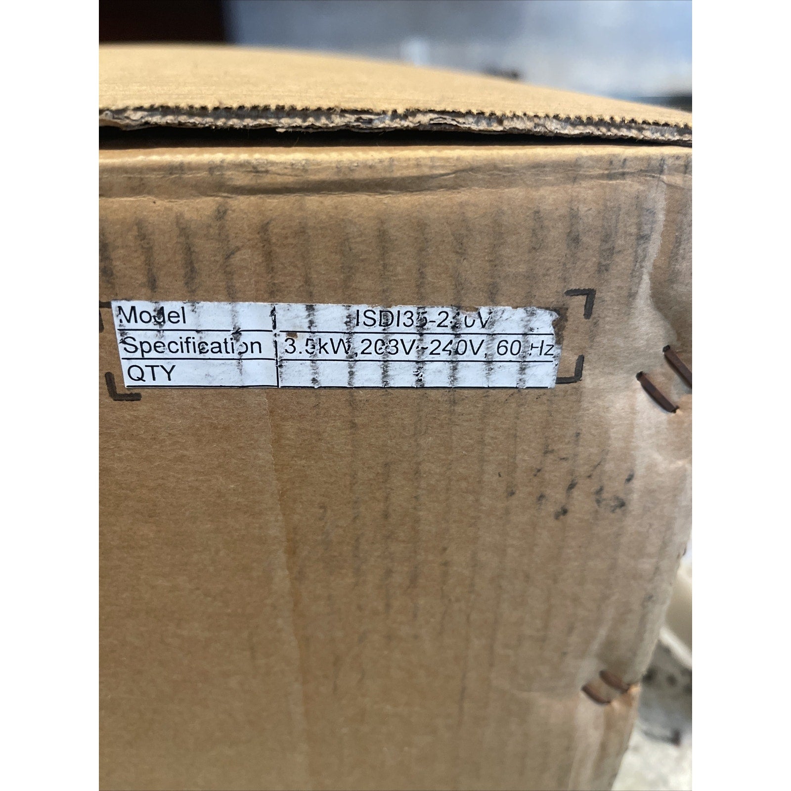 NEW WELLS DROP-IN COMMERICIAL INDUCTION RANGE ONE BURNER MODEL ISDI35