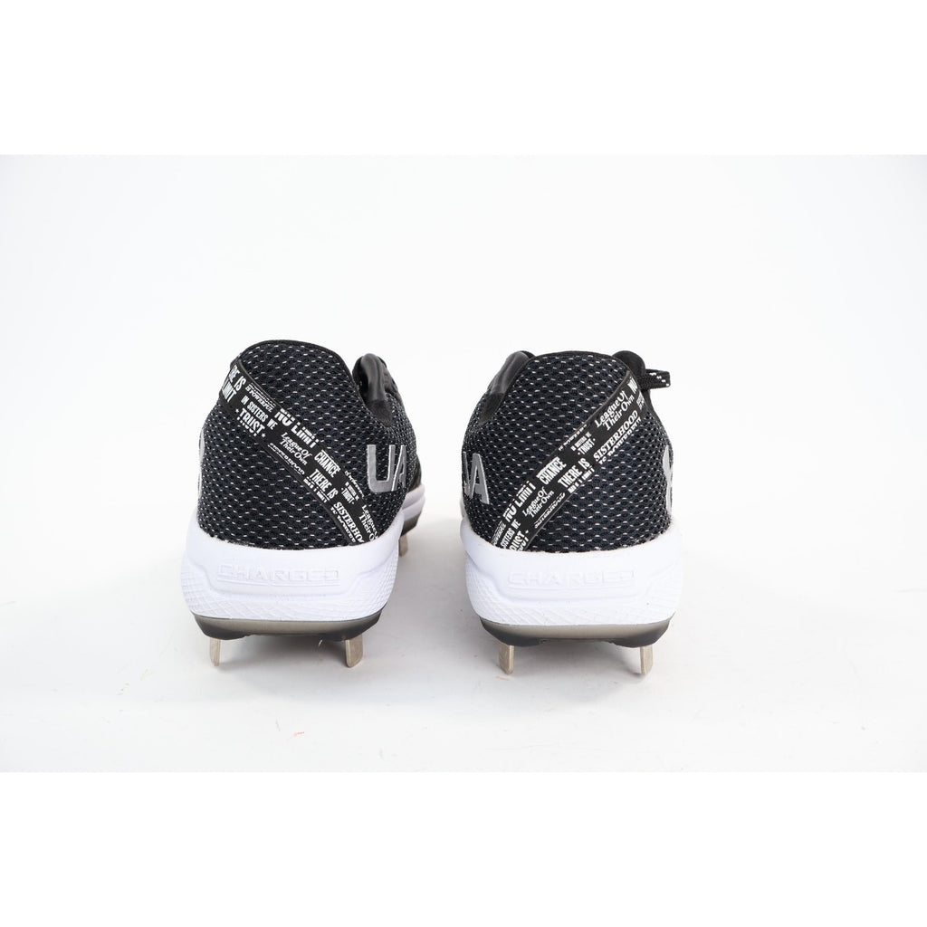 Under Armour Glyde 2 Metal Softball Cleats Black 3026601-001 Women's 8 NEW