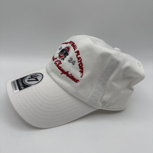 '47 Brand Ohio State Buckeyes 2024 National Champions Clean Up Hat Adjustable