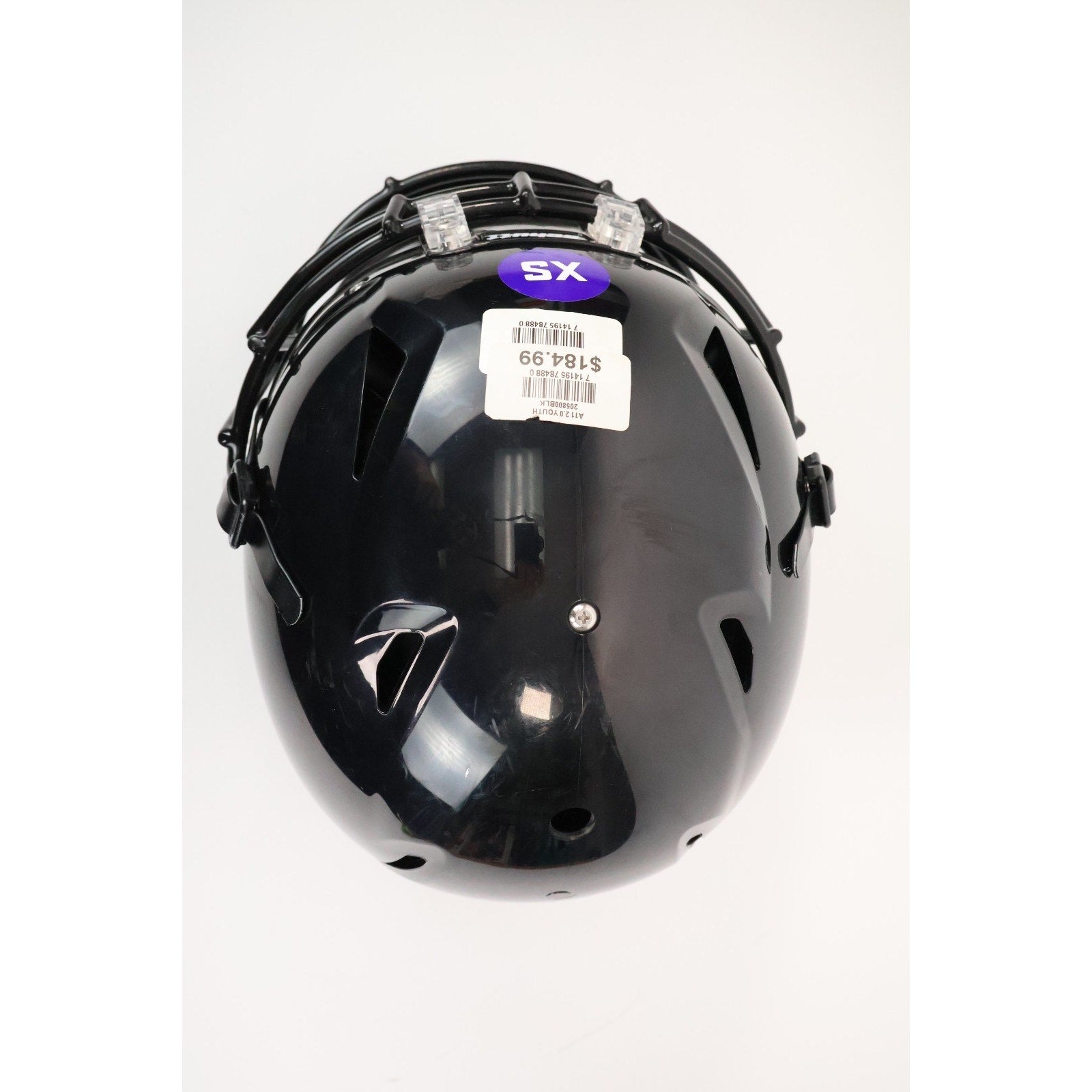 Schutt Vengeance A11 2.0 Youth XS Football Helmet Black NEW Read INV#31
