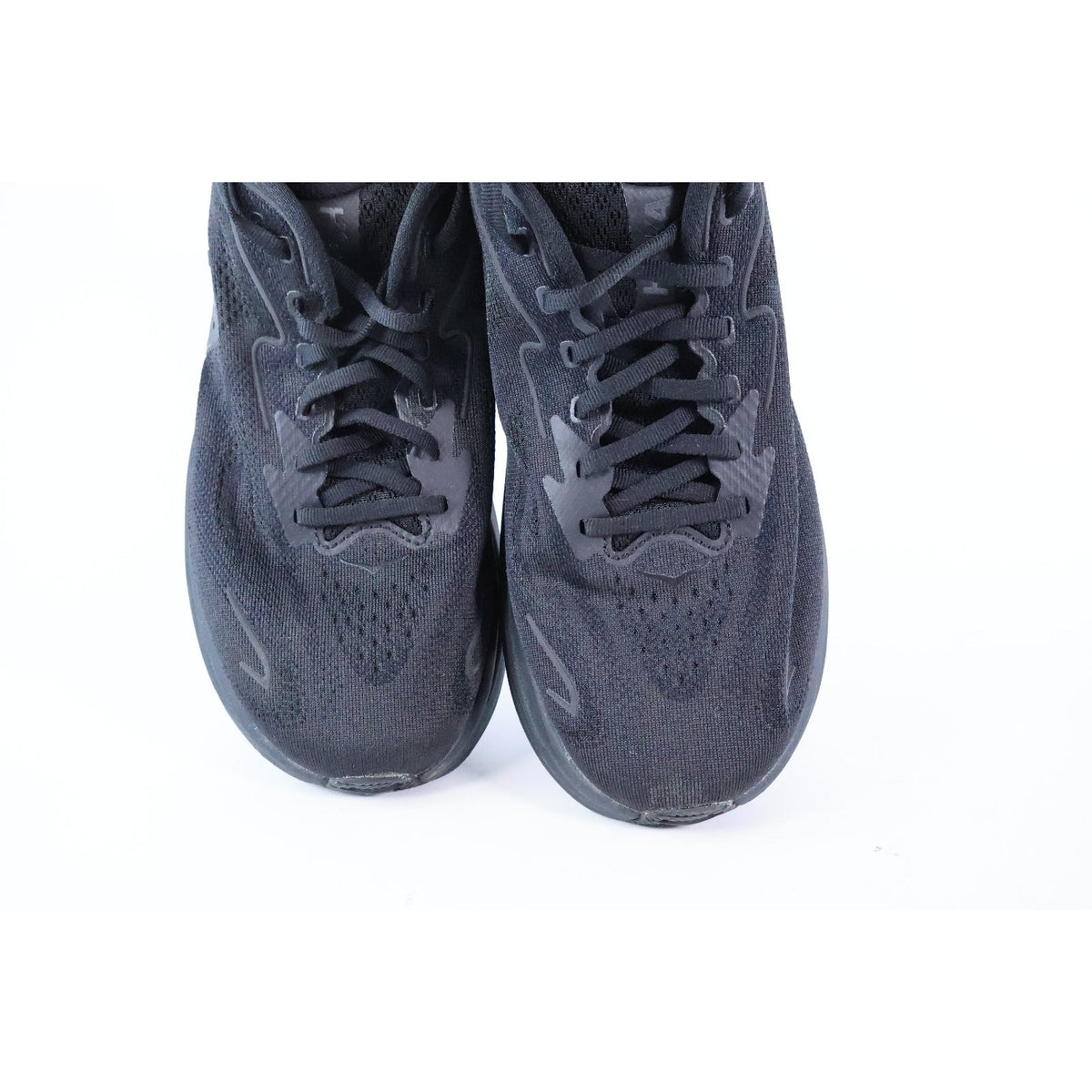 Hoka Clifton 10 Triple Black Sz 8 D Men's 1162030 BBLC Running Shoes READ #309