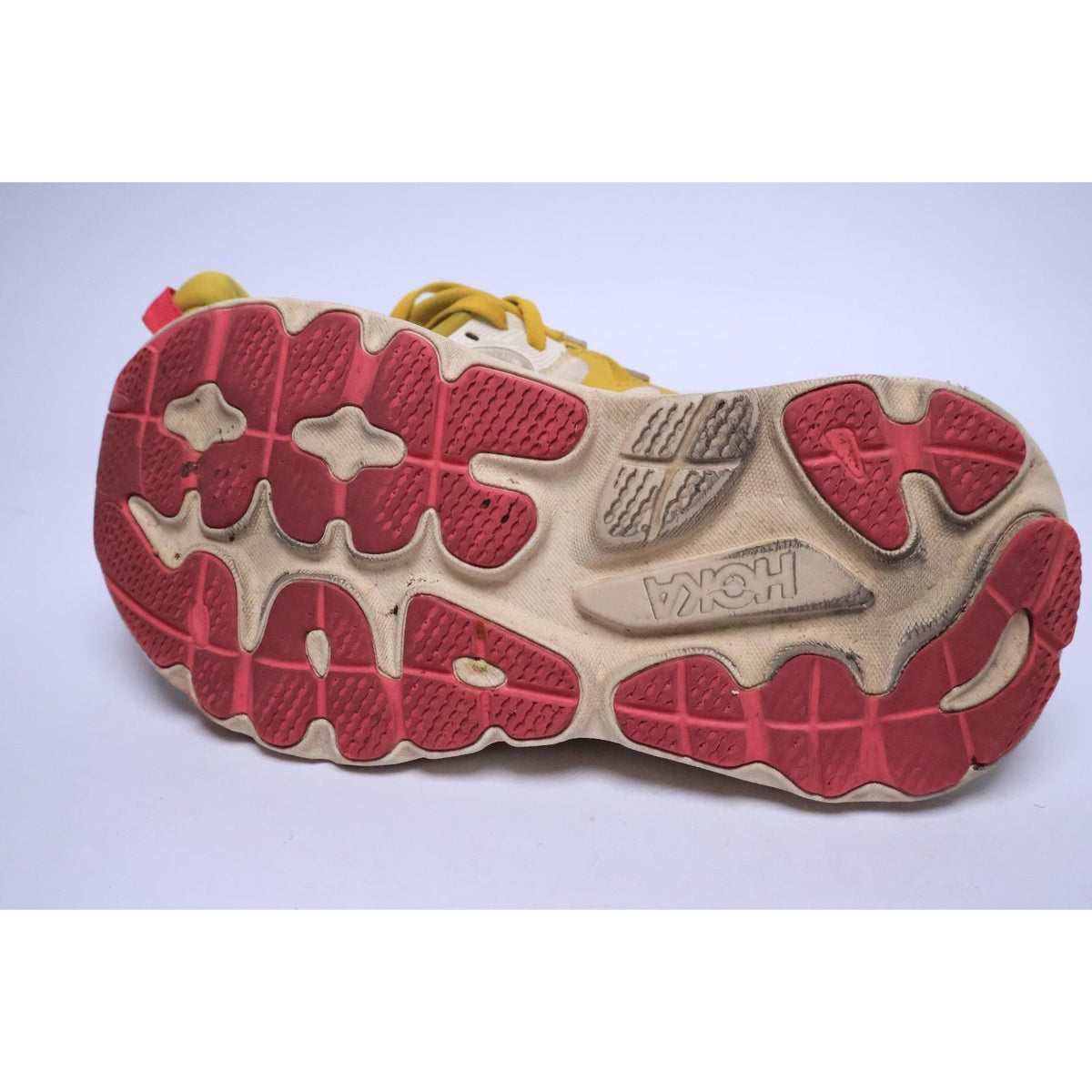 Hoka One One Gaviota 6 Women's US Size 7.5B Birch/Yellow Gold READ #301