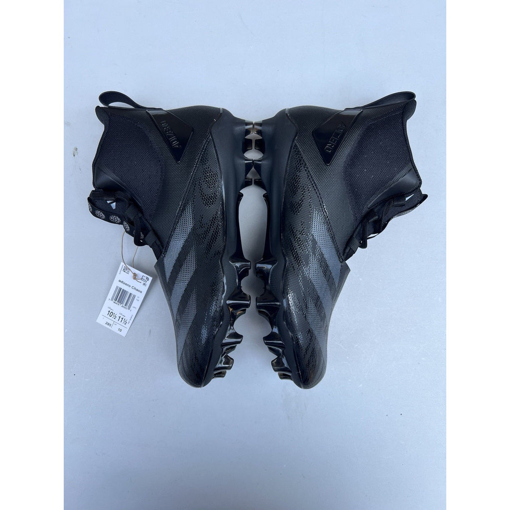 Adidas Adizero Chaos Black Lineman Cleats Mens Size 10.5 New ID9103