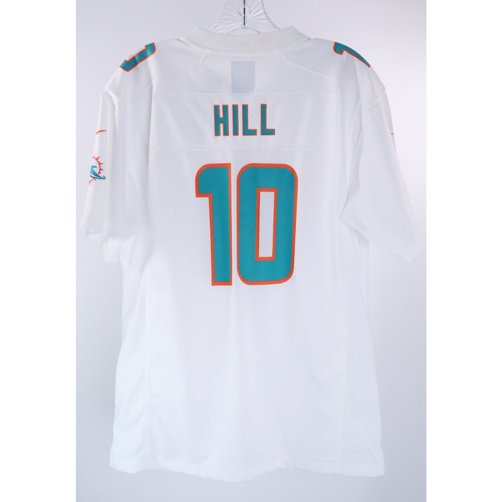 Nike Miami Dolphins Tyreek Hill White Jersey Youth XL 18/20 NFL #10 NEW Read