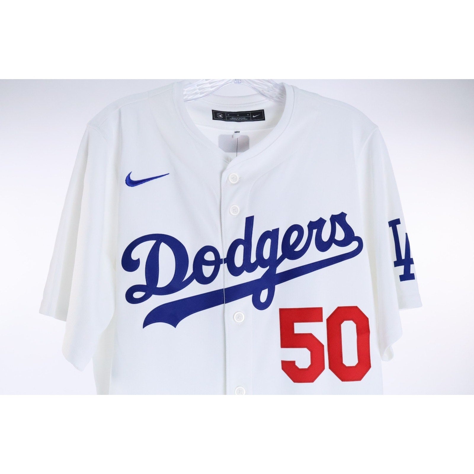 Los Angeles Dodgers / Mookie Betts #50 / Nike Jersey / Men's M/ NWT $175 READ 8