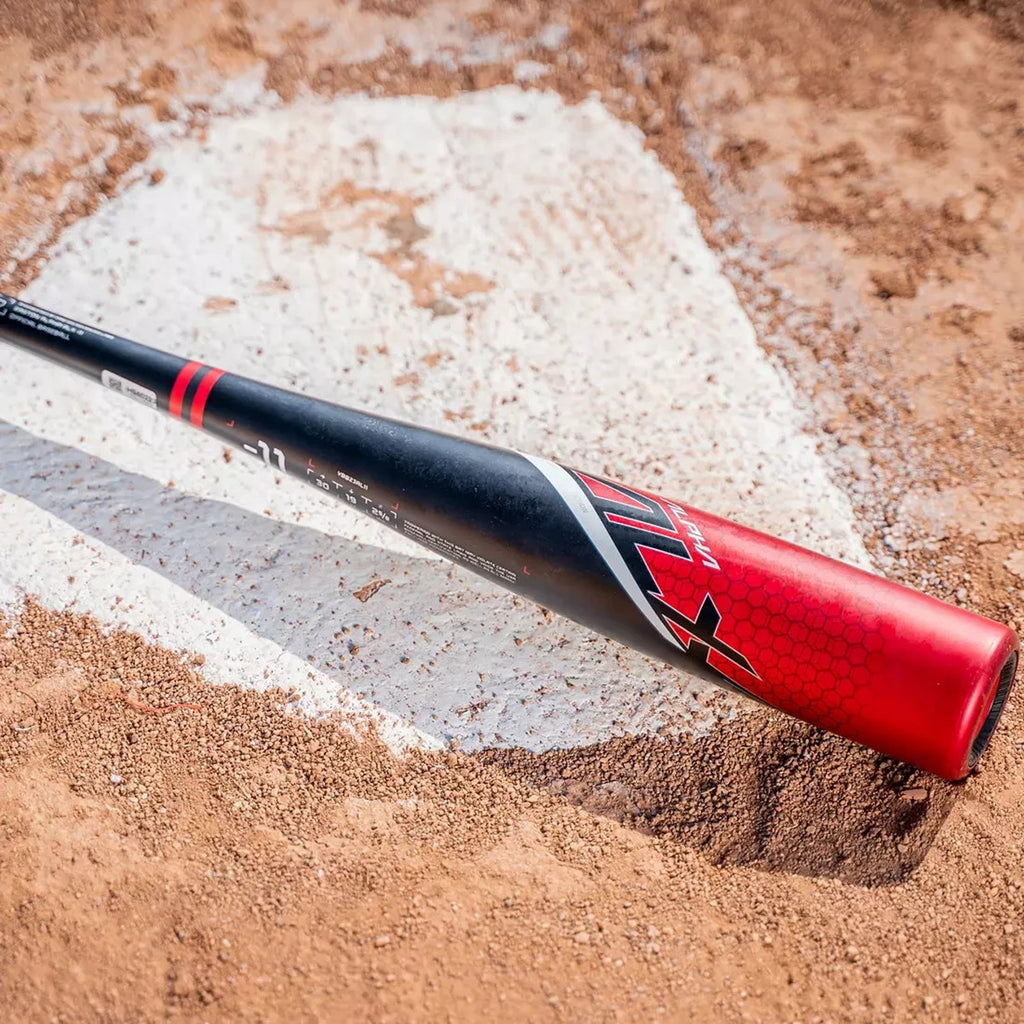 Easton Alpha ALX USA Youth Bat (-11) 29/18 Black/Red USA Baseball Bat YBB23AL11