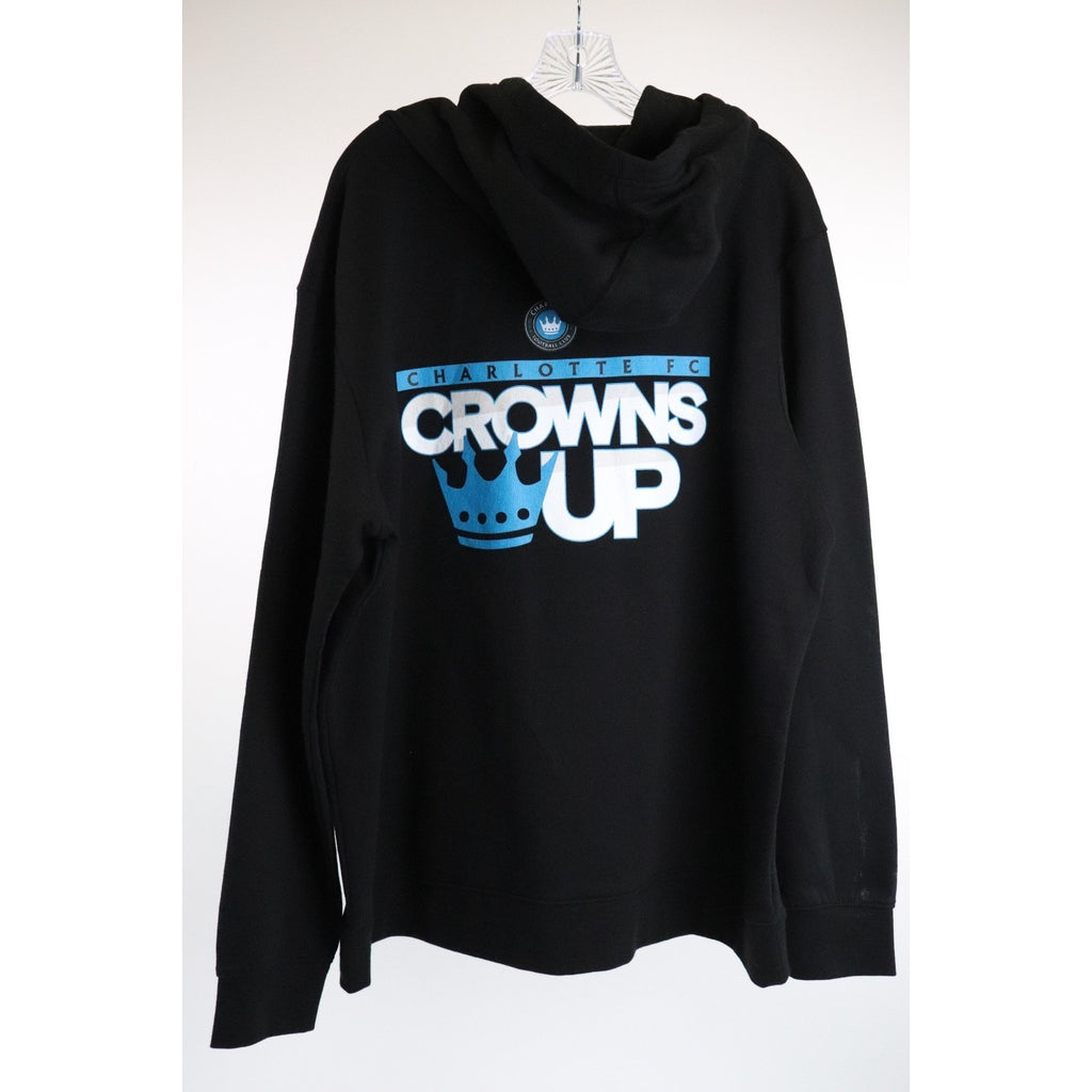 Charlotte FC Pullover Hoodie Fanatics Men's 2XL Black - New - Read