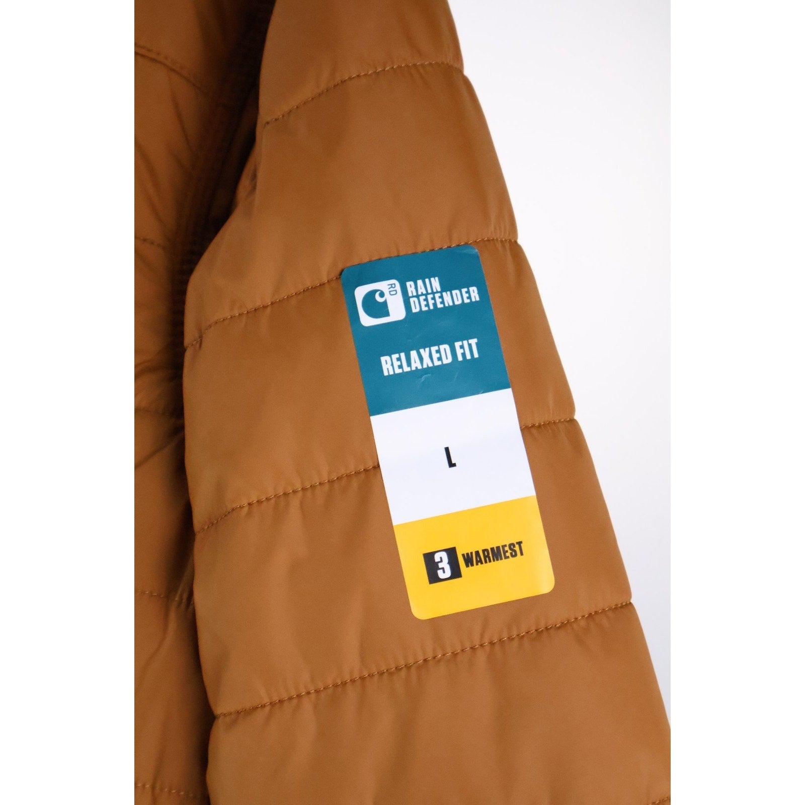 Carhartt Men's Rain Defender Lightweight Insulated Hooded Jacket Size L NWT READ