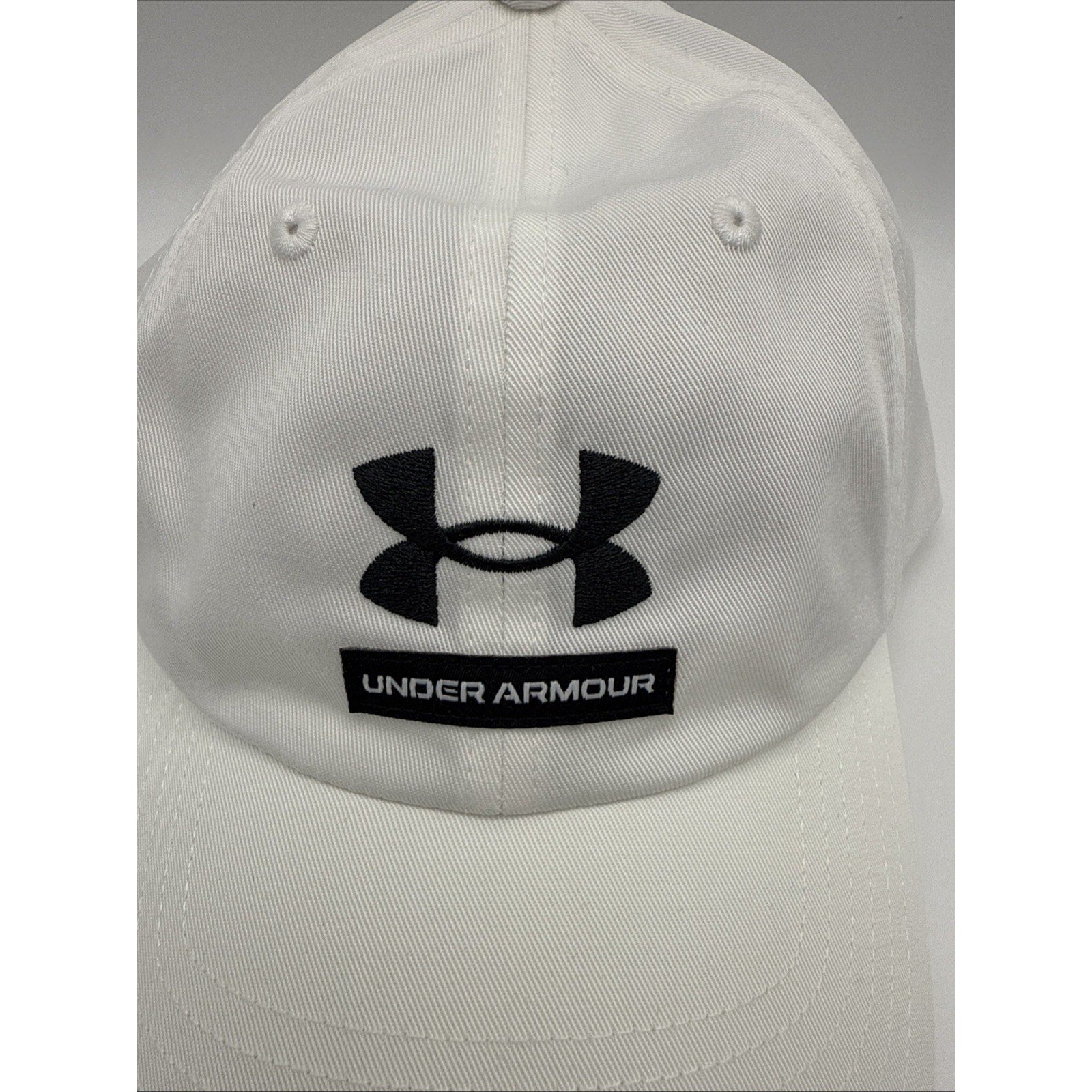 BULK 20 UNITS / Men Under Armour White Adjustable Cap One Size Fits Most NWT