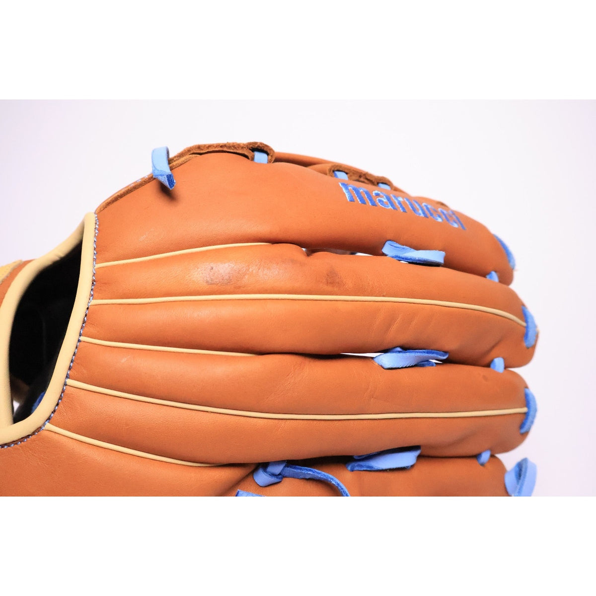 Marucci 12.75” M Type Oxbow Series Glove-LHT-Adult-Tan/Blue NWT Read