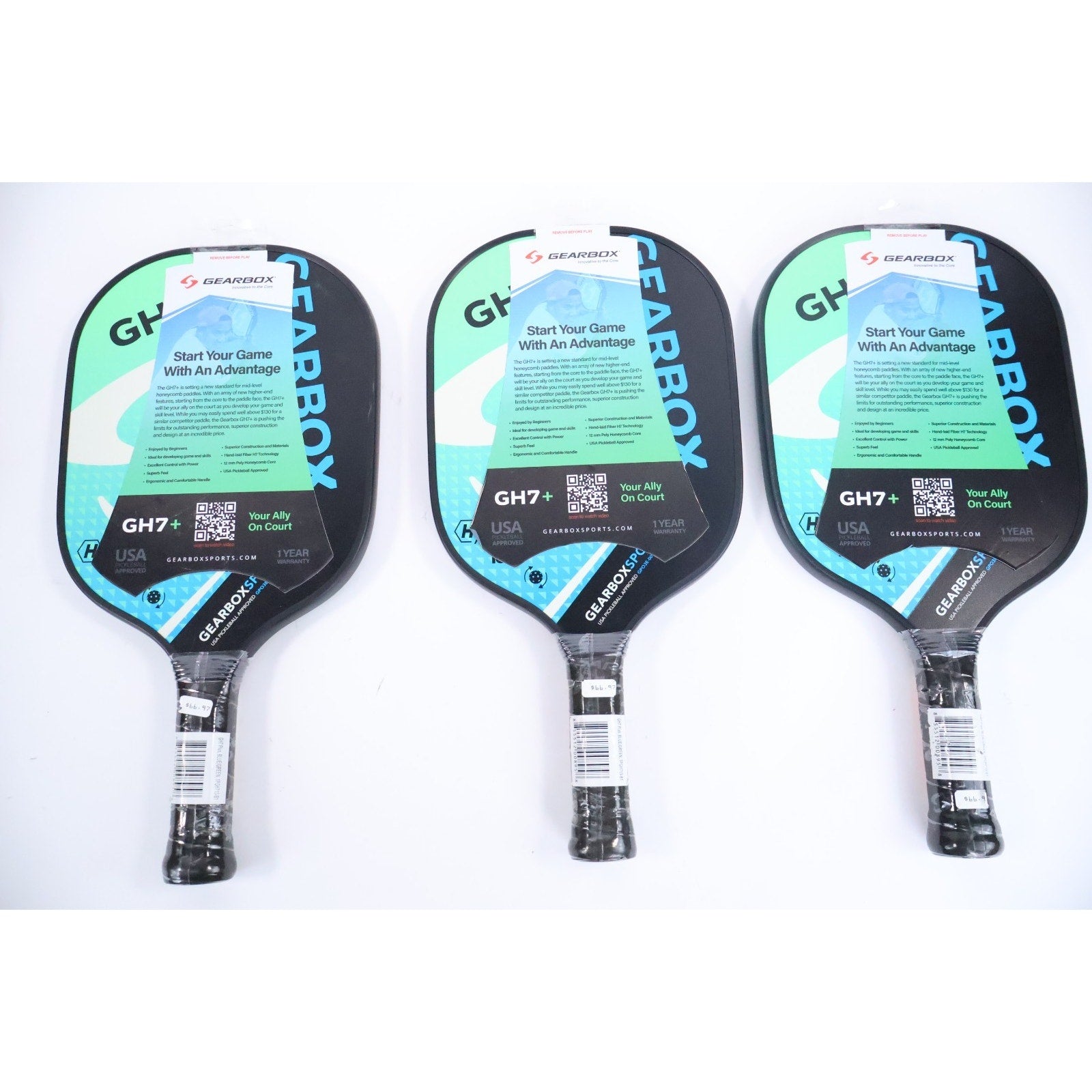 Lot of 10 Pickleball Paddle Mixed Condition Joola / PBPRO / Gamma /Gearbox Read