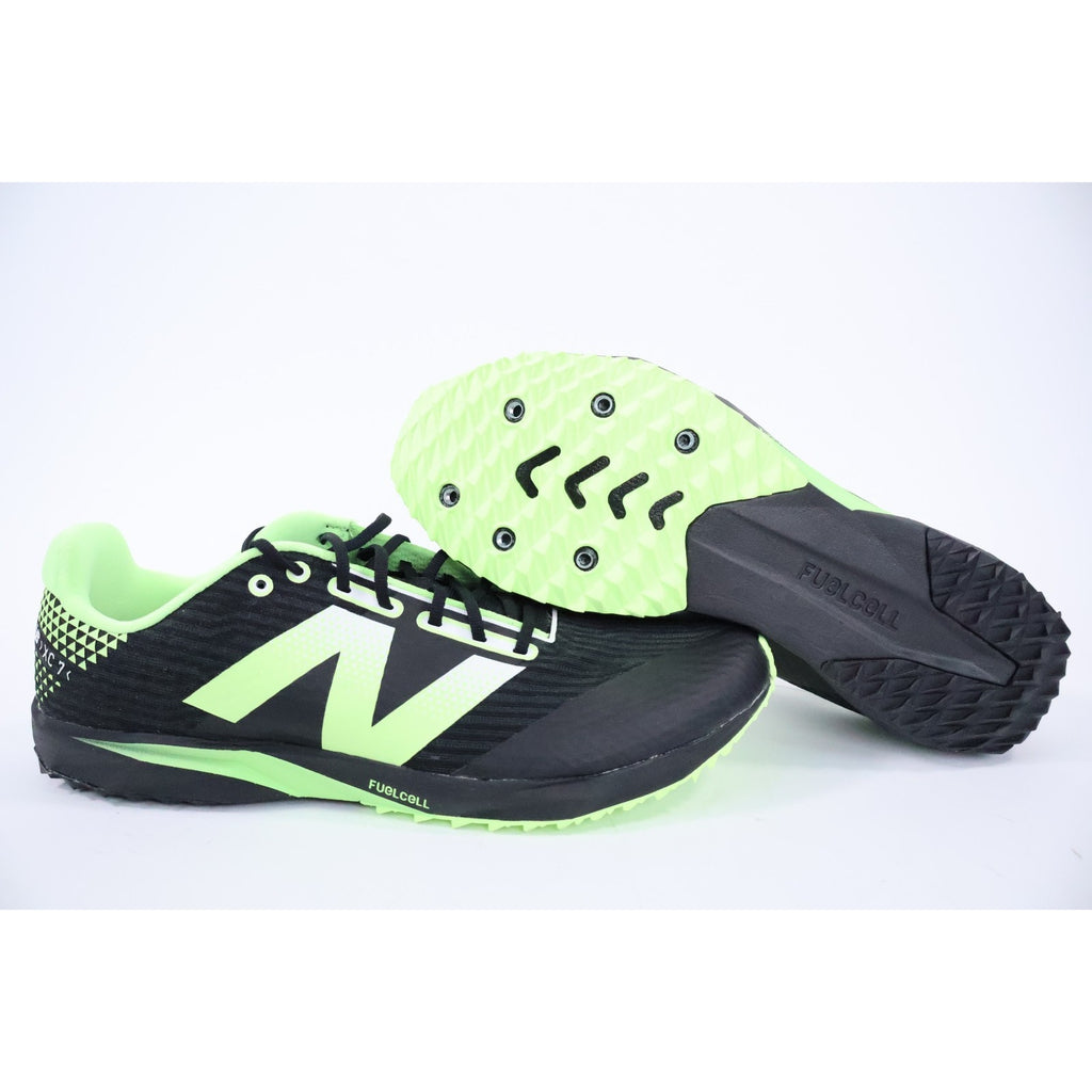 New Balance FuelCell XC7 V5, Black Mint Men's 11.5 Women's 13 No Spikes NEW