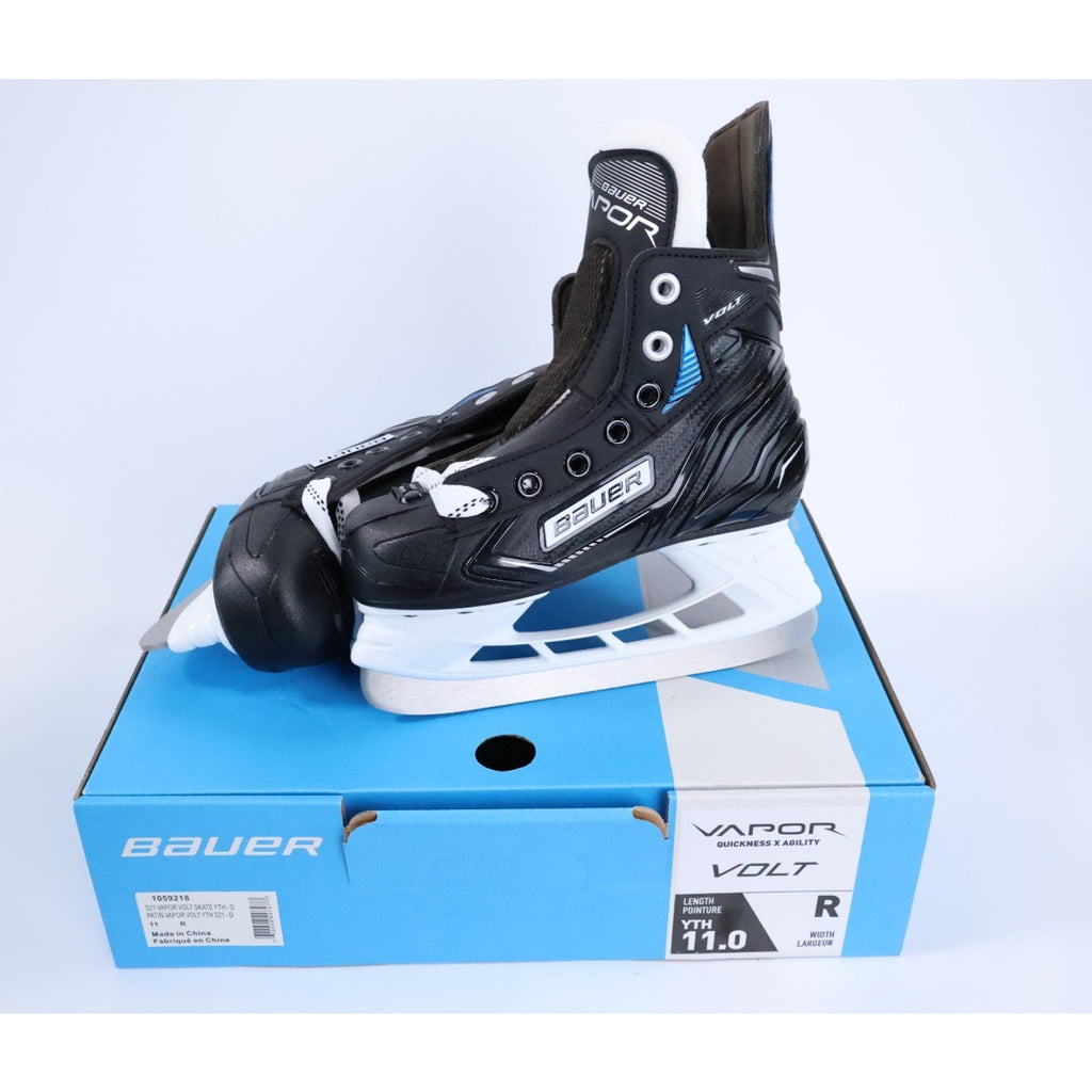 Bauer Vapor Volt Youth Ice Hockey Skates Size 11.0 MPN 1059218 Ice Hockey NEW