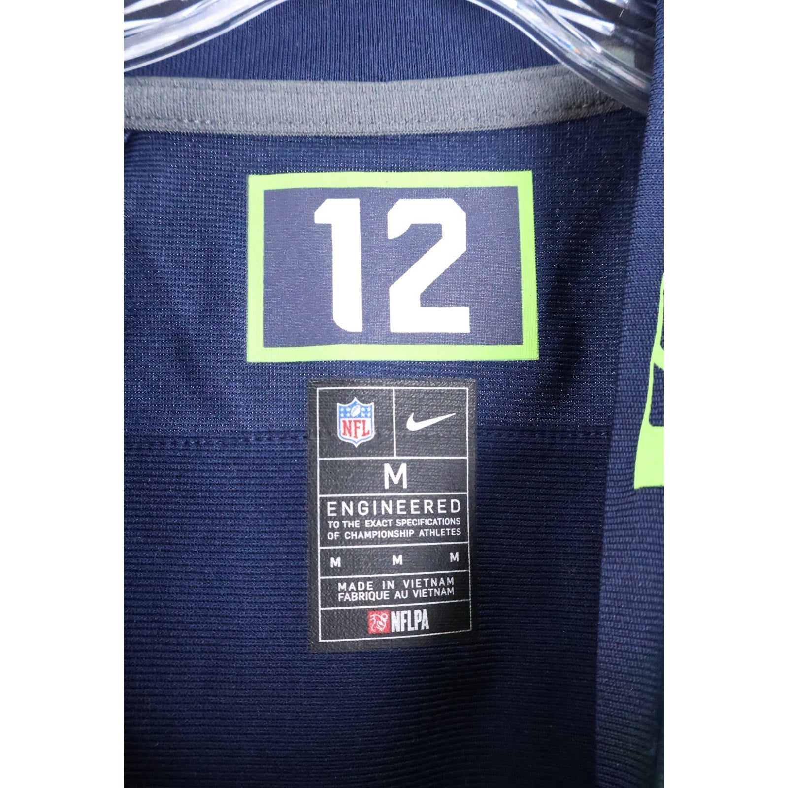 Nike Seattle Seahawks #11 Jaxon Smith-Njigba Navy Women's M Jersey NWT Read NFL1