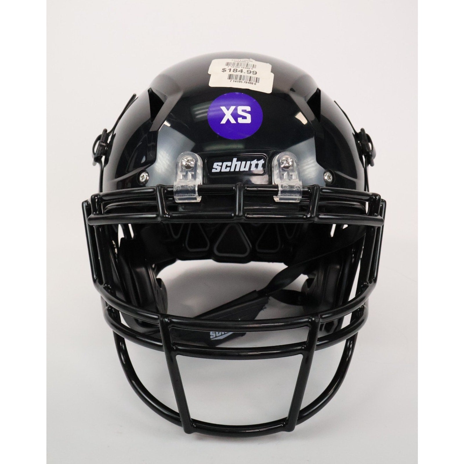 Schutt Vengeance A11 2.0 Youth XS Football Helmet Black NEW Read INV#31