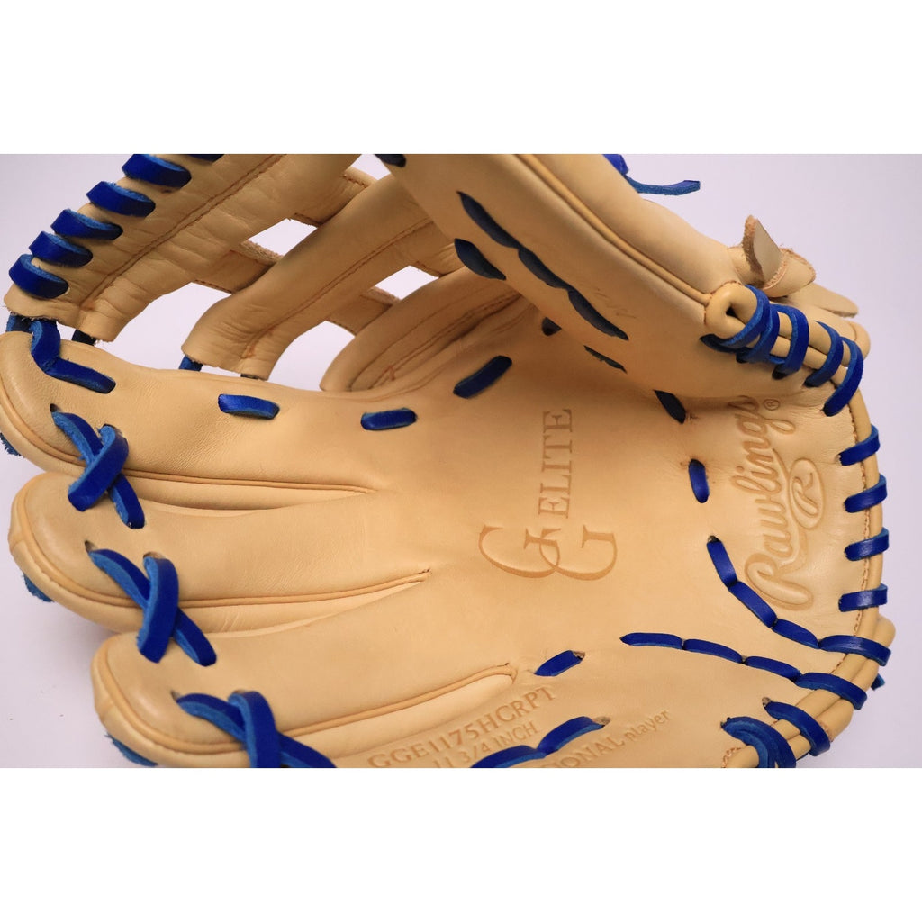 Rawlings 11.75" GG Elite Series Glove-LHT Blonde/Blue Adult #G1