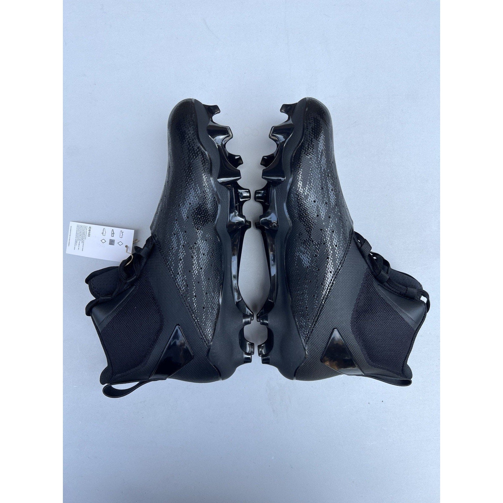 Adidas Adizero Chaos Black Lineman Cleats Mens Size 10.5 New ID9103