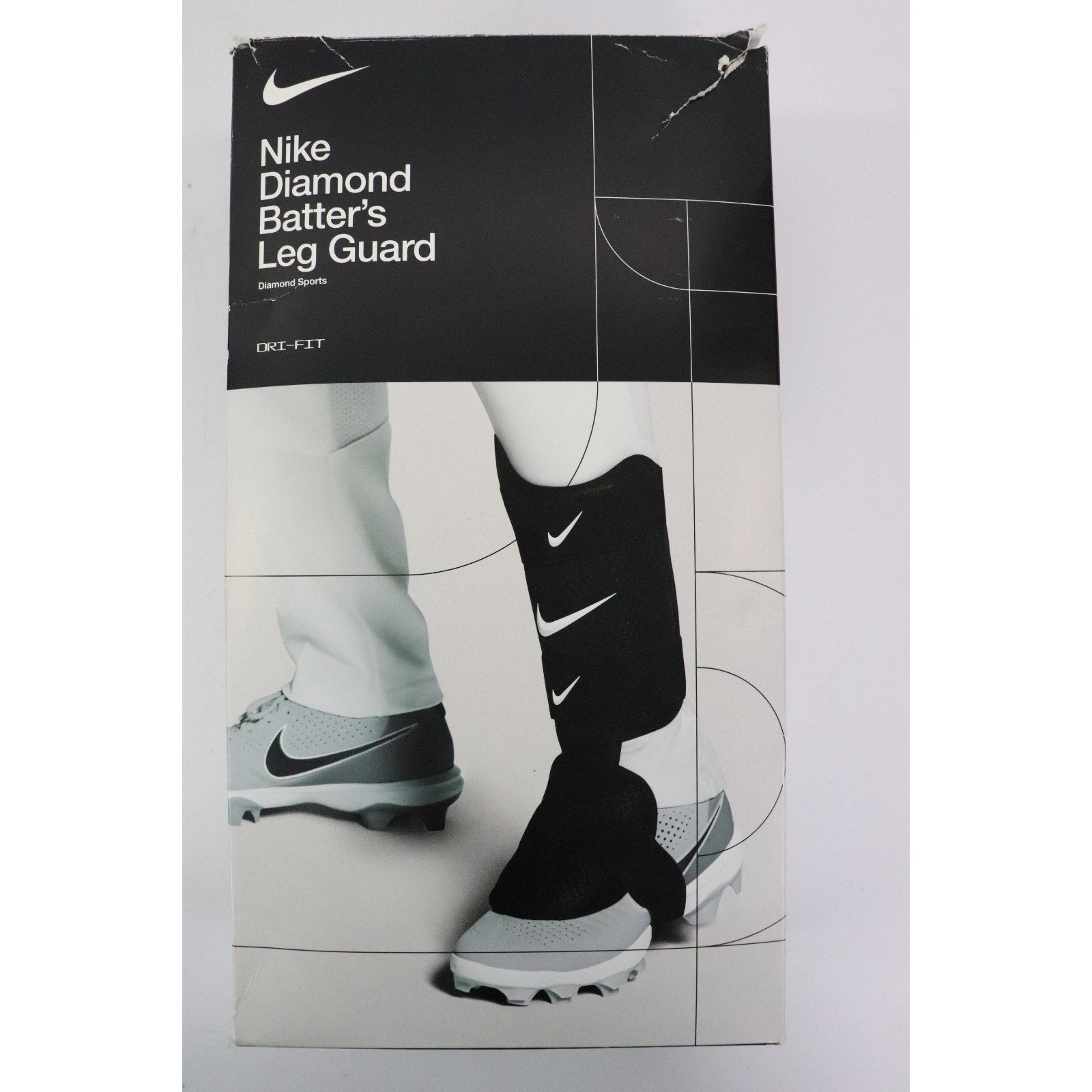 Nike Diamond Elite Batter's Leg Guard Adult Men's Left-Handed Hitter Read READ1