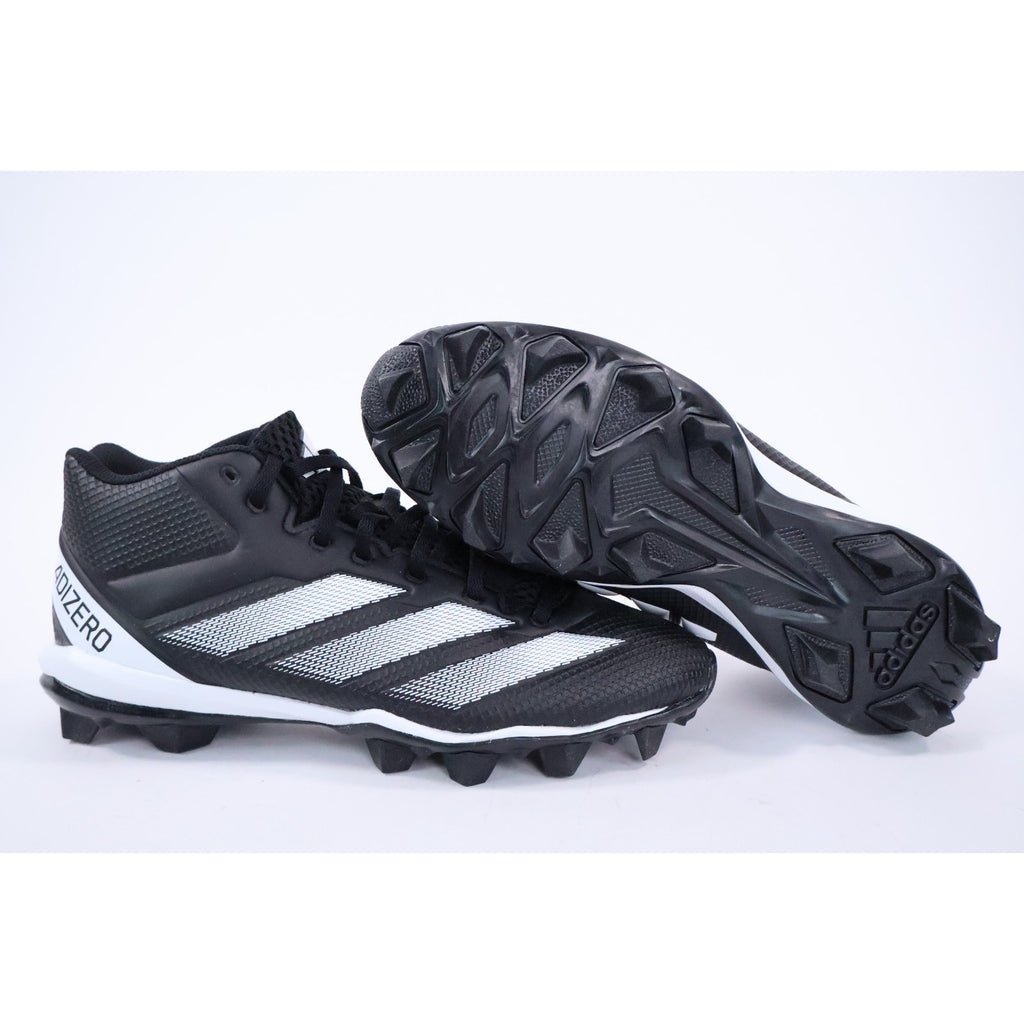 Adidas Adizero Impact.2 Football Cleat Men's 7.5 Rubber Black/White IF5102 NEW