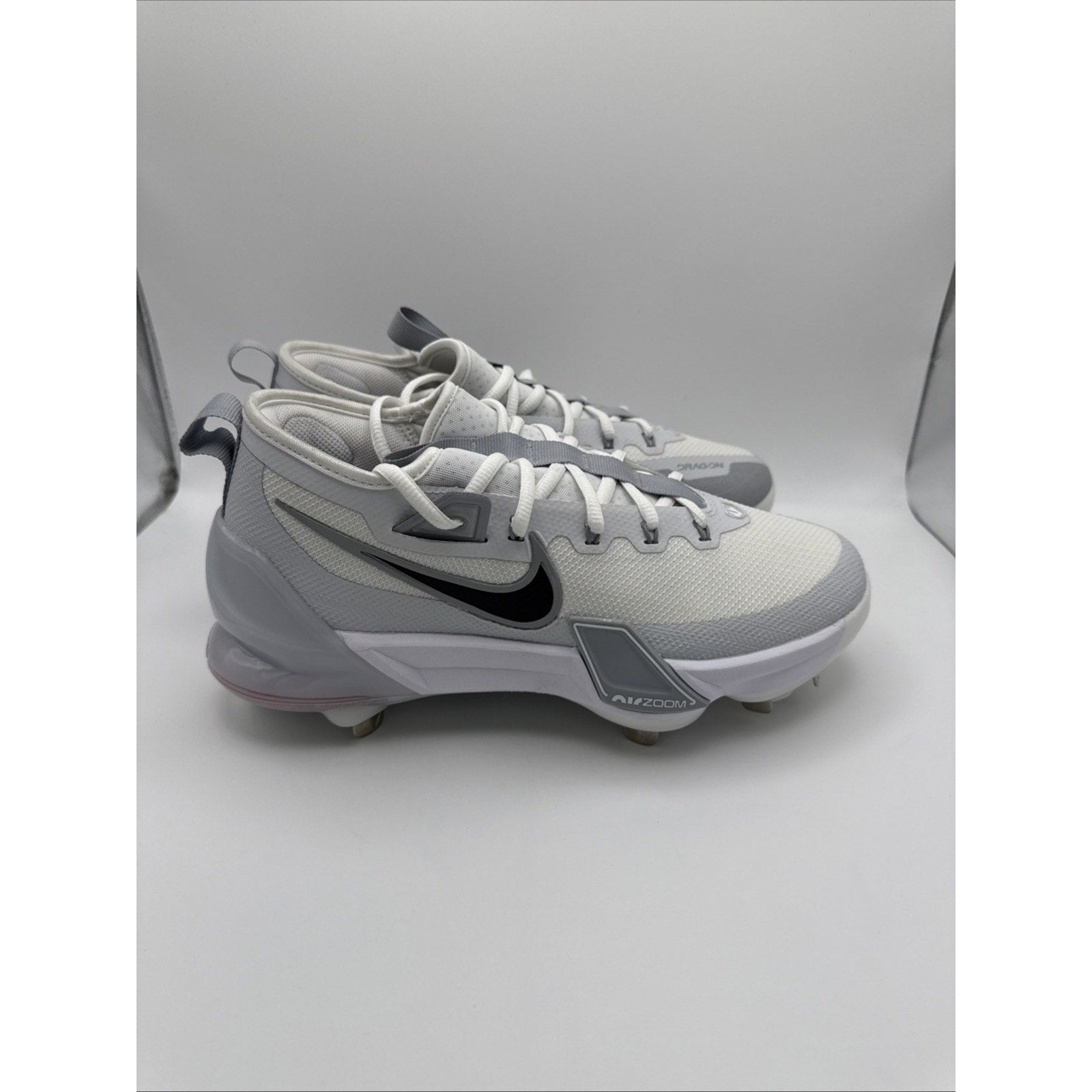 Nike Air Zoom Trout 9 Elite Metal Baseball Cleats White FB2906-100 Mens Size 14