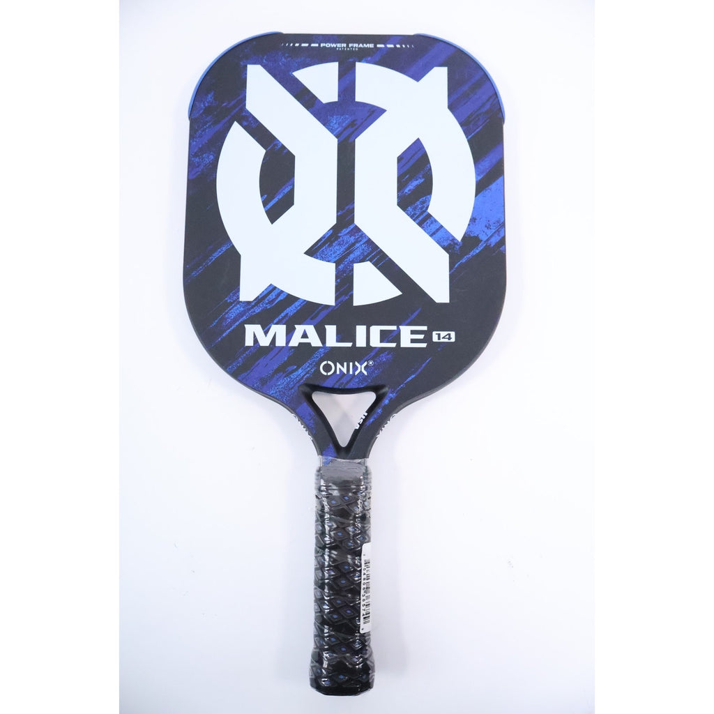 ONIX Malice 14 Pickleball Paddle Open Throat Blue Composite New Read