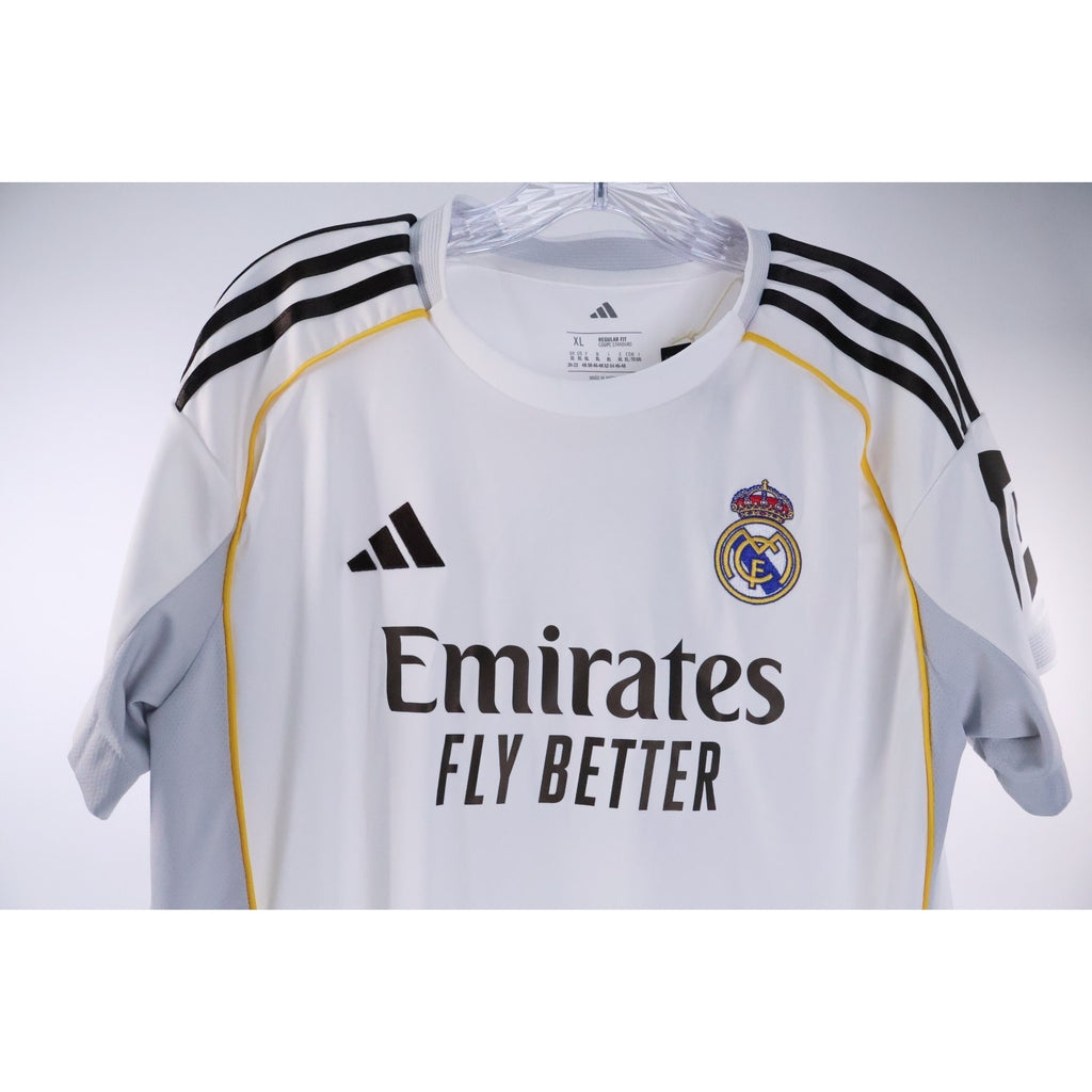 Adidas 2025 Kylian Mbappe #10 Real Madrid Official Jersey Youth Size XL NWT Read